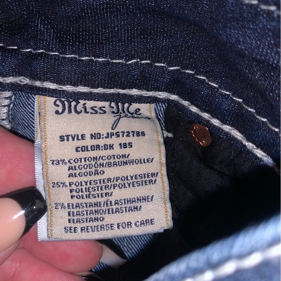 Miss Me jeans Boot cut size 25 aka size 2 Like New!! - Picture 5 of 6
